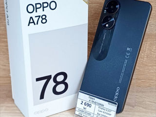 Oppo A78 8/128Gb, 2690 lei