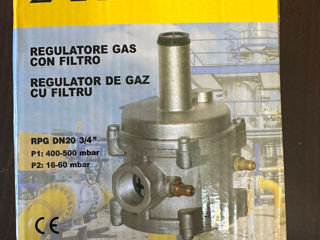 Газ редуктор  фильтр/regulator de gaz cu filtru foto 1