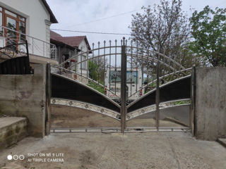 Ворота, заборы из Нержавейки !!! Porti , Garduri din Inox foto 12