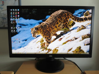 27" Aoc E2770pqu Led Display 68.6 Cm (27") 1920 X 1080 Pixels Full Hd foto 1