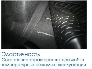 Toyota Highlander (xu70) 2020-2024, полиуретановые коврики для салона и багажника. novline-element. foto 11