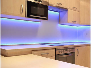 Iluminat mobilier, banda LED, profil din aluminiu pentru bandă LED, panlight, senzor banda LED foto 11