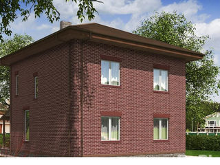 Строительство СИП домов в Молдове. Двухэтажный жилой дом с террасой foto 2