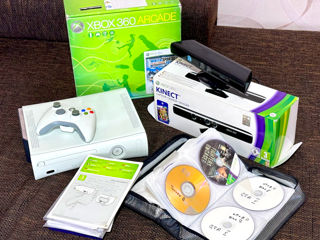 Xbox 360 + Kinect + много игр