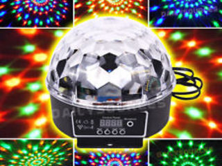 Vindem Lasere, Lumini, fog machine (masina de fum, bule de sapun), led flower, crystal ball. foto 5