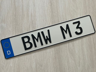 Номерные знаки БМВ Германия BMW e30,e21,e28,e34,e39,e38,m5,m3 foto 6