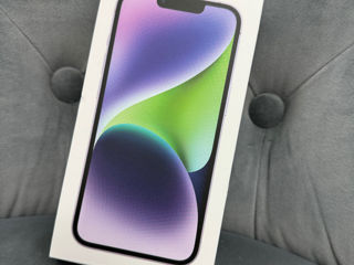 Iphone 14 128gb Purple Sigilat  Original  Garantie Apple  Neverlock  Orice Sim foto 1