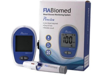 Глюкометр Fia Biomed Precisa + тест полоски