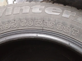 4 anvelope 195/60 r15 Vinter foto 2