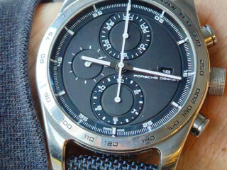 Porsche Design Chronotimer Series 1 Deepblue оригинал foto 2