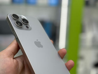 Iphone 15 Pro Max 256gb Natural Titanium , stare ca nou ! foto 2