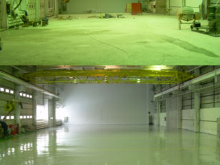 podea polymeric industriale/ Полы полимерные для складов, производств, магазинов и др! foto 2