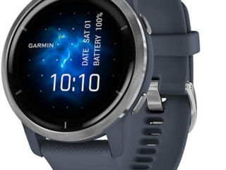 Ceas Garmin Venu 2 Smartwatch AMOLED Blue Granite Nou foto 1