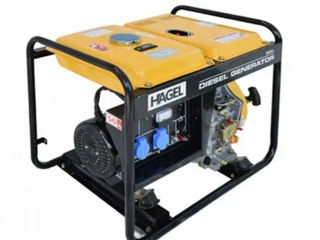 Generator Hagel 6000CL 4,5kW 220V Motorina / Генератор Hagel 6000CL 4,5kW 220V Дизель foto 1