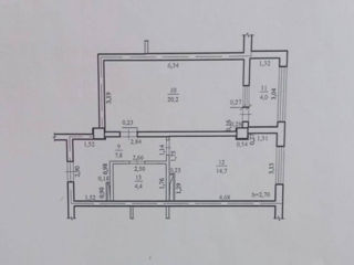 Apartament cu 1 cameră, 51 m², Ciocana, Chișinău foto 5