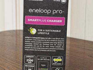 Panasonic Eneloop Pro Acumulatori NI-MH Tip R6 AA de 2500mAh foto 5