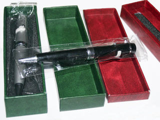 Хорошая стильная серебристая ручка, лазерная указка, ультрафиолет, usb flash 32GB, в виде сувенирa. foto 5