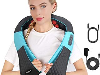 Masajor profesional Shiatsu Back Shoulder and Neck Massager with Heat 3D Kneading Massager