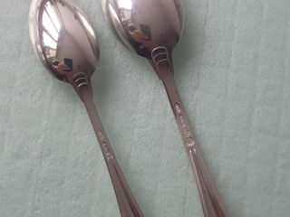 Lot compus din 12 lingurite p/u ceai si cafea argint masiv 800 , sunt noi - neutilizate  . foto 2