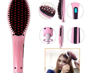 Расческа-выпрямитель Fast Hair Straightener HQT-906 foto 7