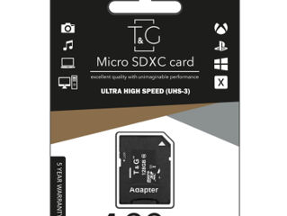 MicroSD T&G 64GB, 128 GB и 256 GB micro sd U3 class10 foto 2