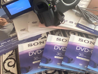 Sony Handycam  DVD+Memory Stick+ 4новых диска DVD-RW для неё foto 7