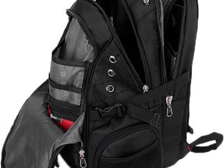 Рюкзак SwissGear 8810 с отделением для ноутбука 35 л Черный + чехол от дождя foto 10