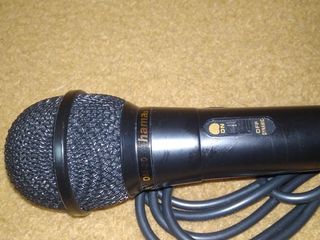 Microfon HAMA metall/plastic, cabel 2,6 metra foto 3