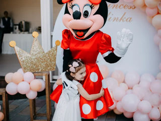 Mascote Mickey și Minnie Mouse - livrare flori și distracții pentru copii! foto 8