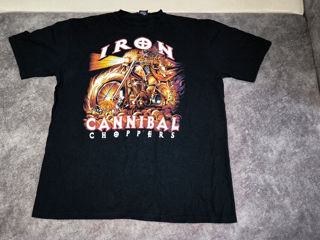 IRON Cannibal  Choppers  black XXL t shirt foto 8