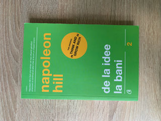Vând cartea de la idee la bani de napoleon hill
