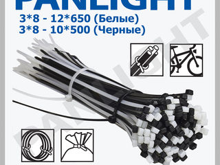 Colier cablu cu lacat dublu, coliere din plastic speciale, Panlight, coliere, colier pentru cablu foto 6