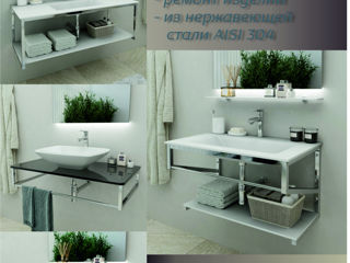 Крепление для умывальников. Montare lavoar. foto 9