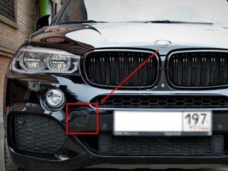 Крышка буксировочного крюка Bmw X5 F15 М пакет foto 2