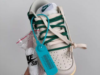 Nike SB Dunk x OFF WHITE Happy Smile Green Unisex foto 3