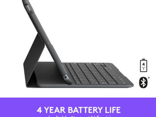 Logitech Slim Folio Case with Wireless Keyboard Apple iPad Air 3 (2019) foto 1