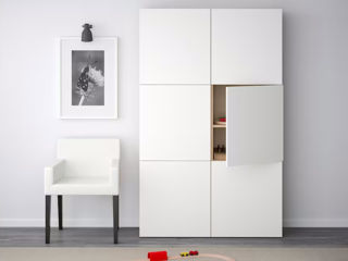 Dulap pentru birou cu design minimalist și funcțional IKEA foto 1
