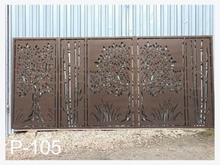 Porti , garduri, balustrade, copertine, porti fier forjat foto 13