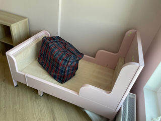 Продам детскую кровать Ikea Busunge 80x200 foto 4