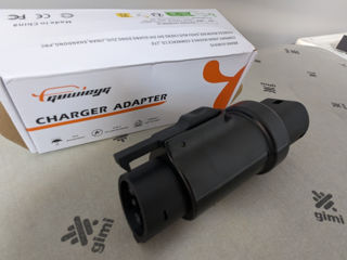 Type2 to Type1 Adapter / Зарядный адаптер Тип 2-тип 1