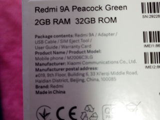 Xiaomi Redmi 9A foto 2