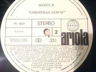 Boney M. – Christmas Album Vinyl foto 3