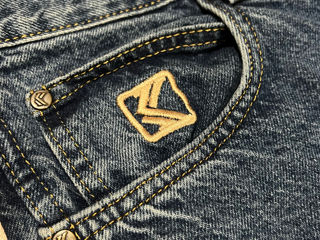 Karl Kani custom jeans джинсы foto 8