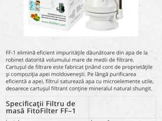 Filtru de masă  FitoFilter FF-1 foto 5