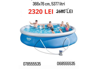 Piscină INTEX 366х76 cm, 6503 L, cadru metalic - la cel mai bun pret foto 6