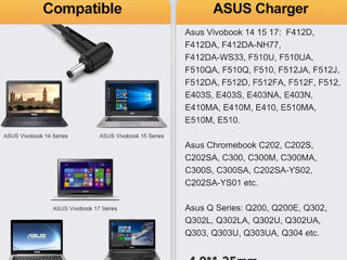 Зарядное устройство для ноутбука asus 45w фото 4