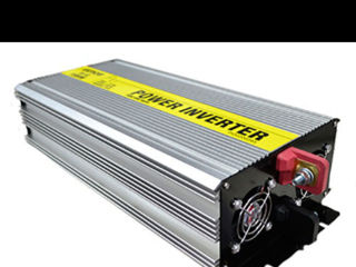 Invertor - инвертор - преобразователь чистый синус, пик.2000w - nom.1000w. 12v. - 220v foto 2