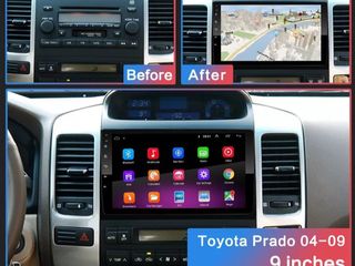 Toyota  Prado 2004-2009.Android foto 6