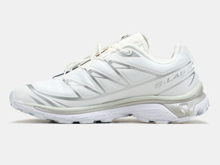 Salomon XT-6 Soft Ground All White Unisex foto 6