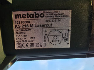 Metabo KS 216 M Lasercut foto 5